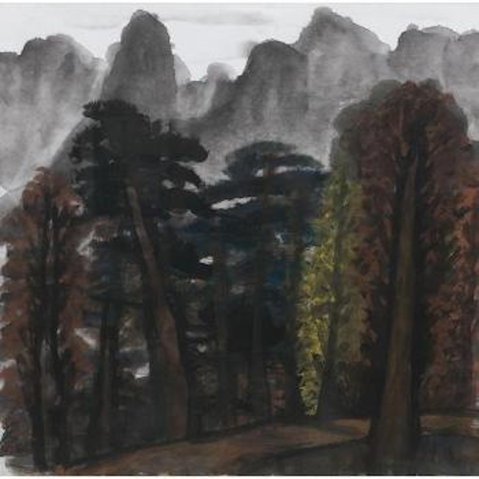 Autumn Landscape by Lin Fengmian