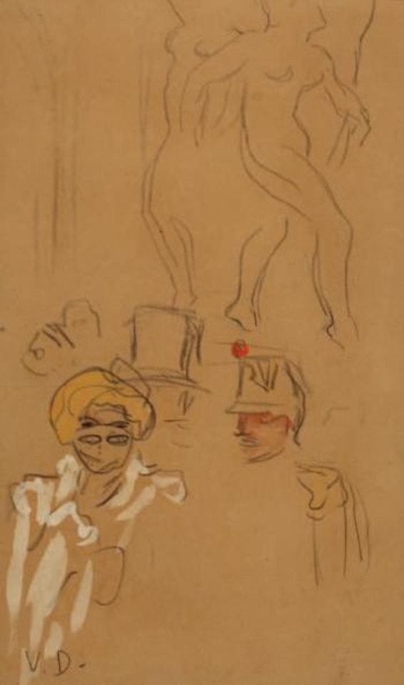 L'entrée de l'opera by Kees van Dongen