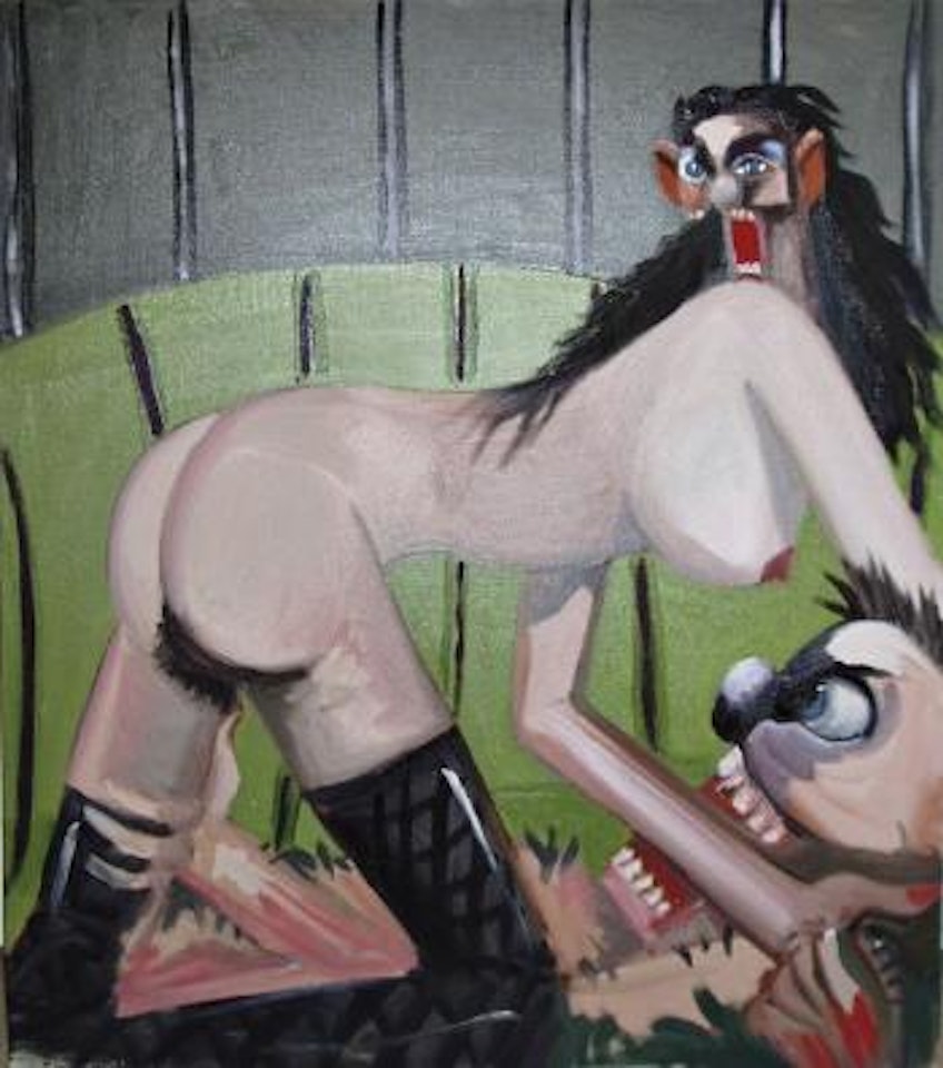 Untitled (Wild Woman) by George Condo