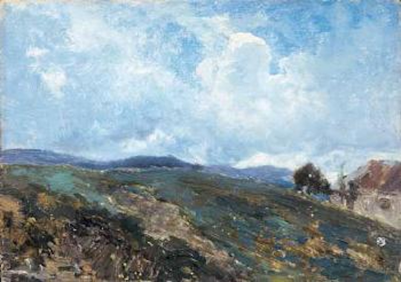 Paesaggio montano by Guglielmo Ciardi