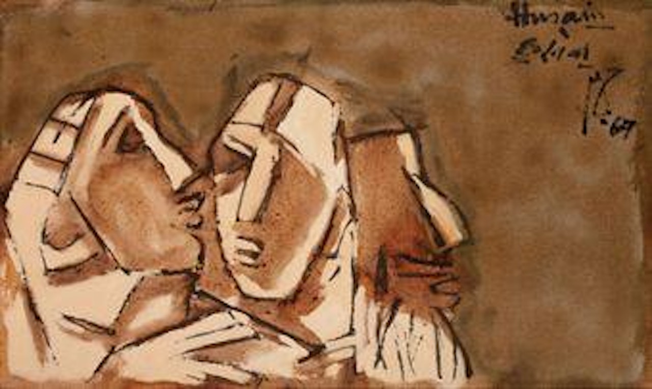 Untitled by M.F. Husain