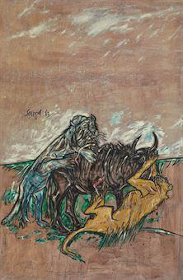 Beasts of Prey by Francis Newton Souza