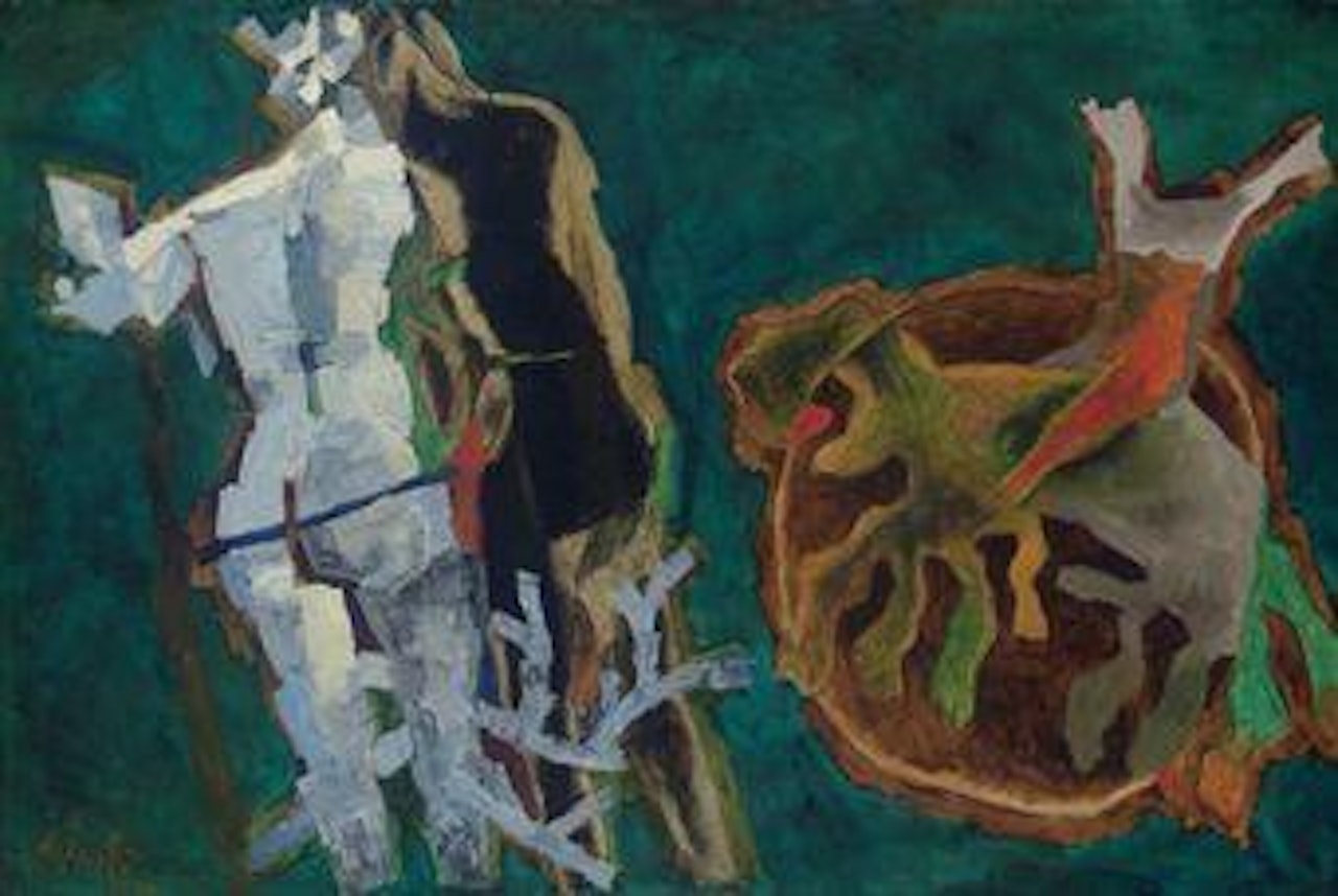 Iguanic by M.F. Husain