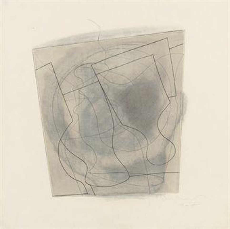 Two and a half goblets (Lafranca 94) by Ben Nicholson, O.M.