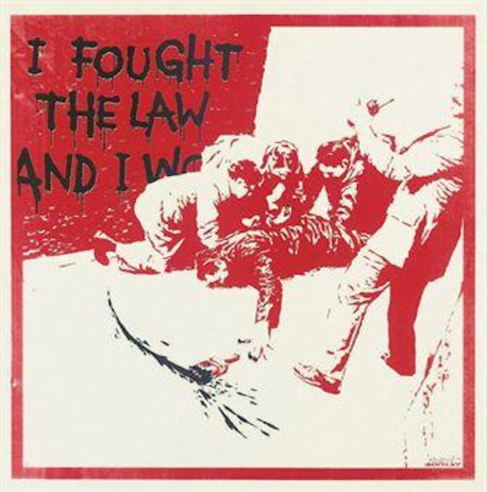 I fought the Law by Banksy
