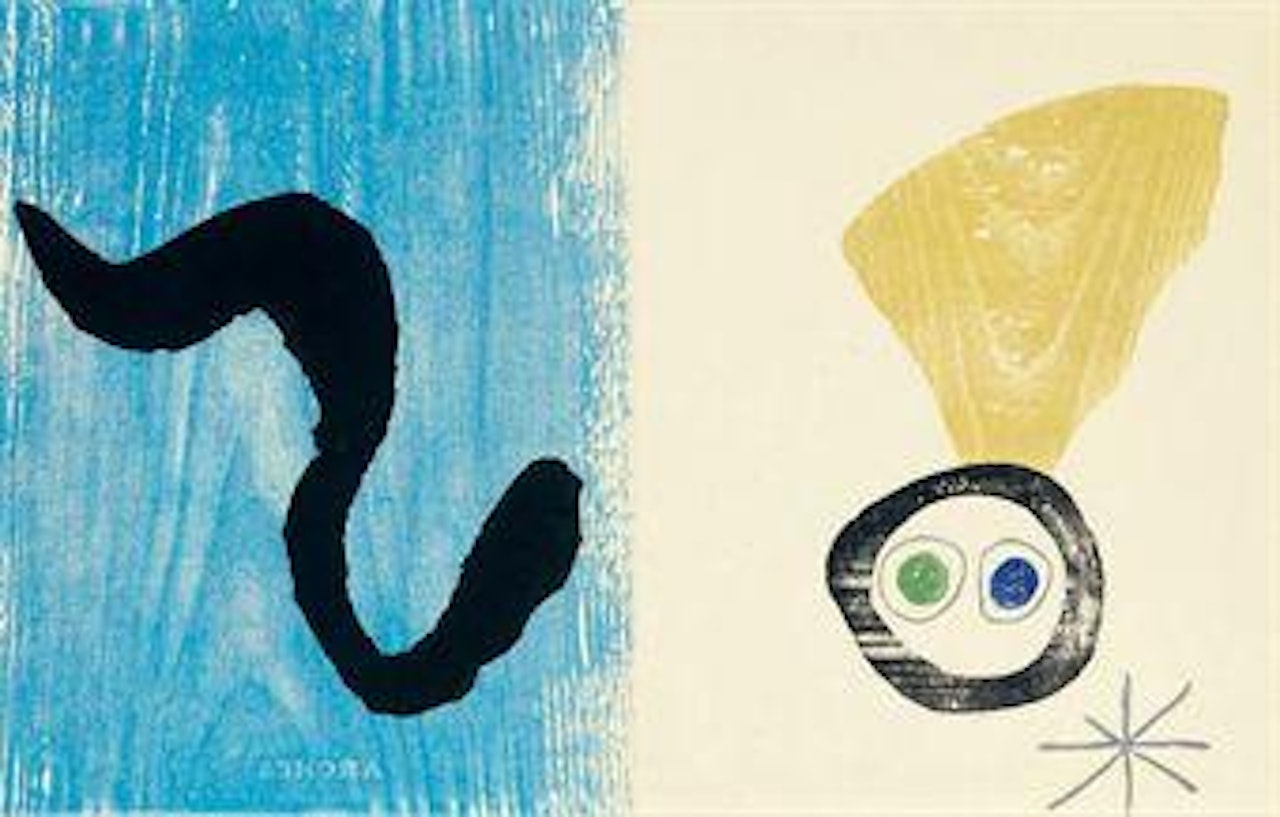 Thirty-six plates from A Toute Èpreuve (Cramer books 49) by Joan Miró