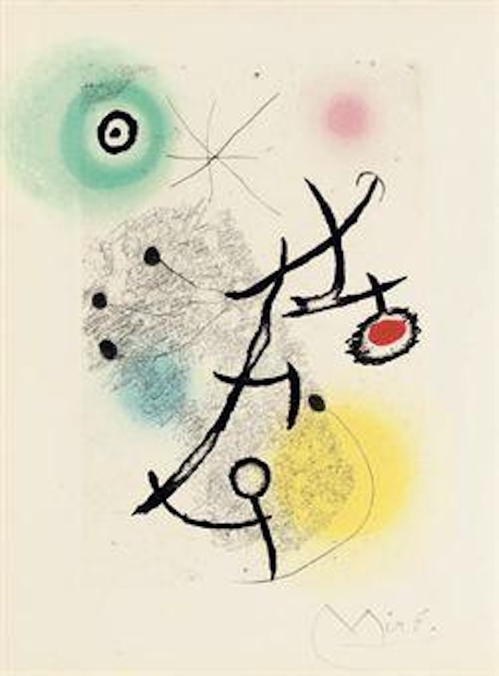 Hélène Prigogine, Ponts Suspendus, GLM, Paris, 1964 (Cramer books 94) by Joan Miró