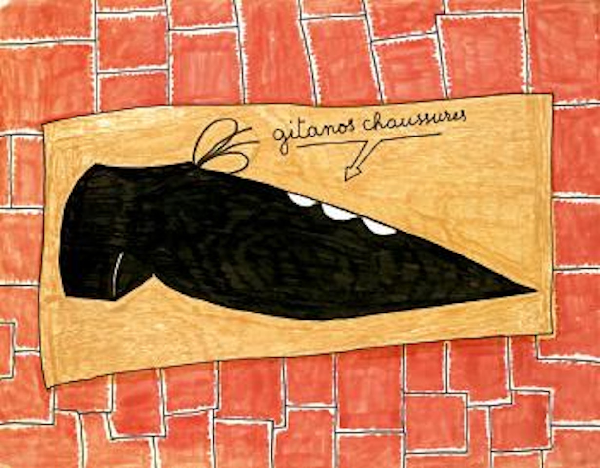Gitanos Chaussures by Robert Combas