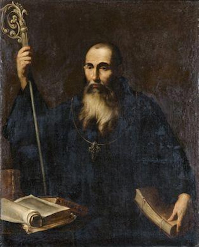 St. Benedict, Santo Benedetto by Pietro Novelli