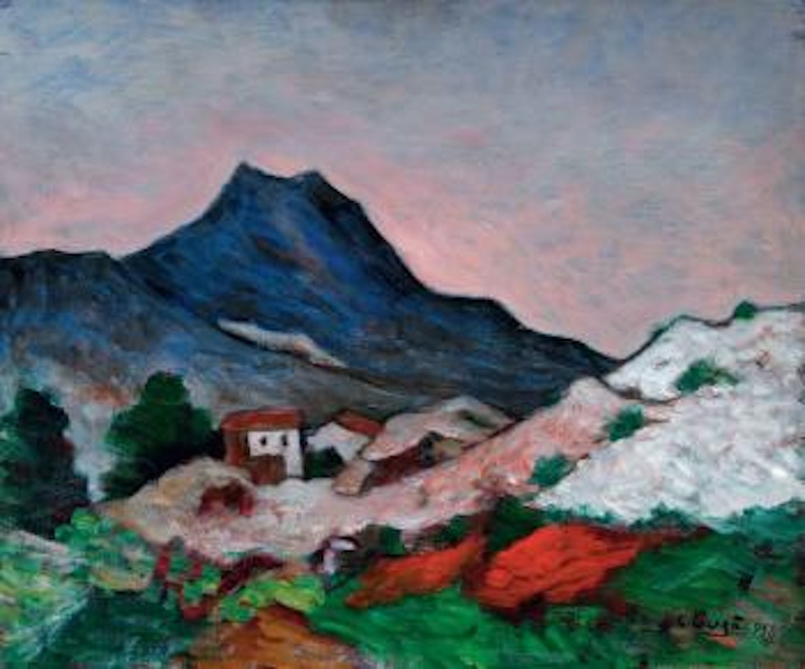 Le cave a Carrara by Carlo Carra