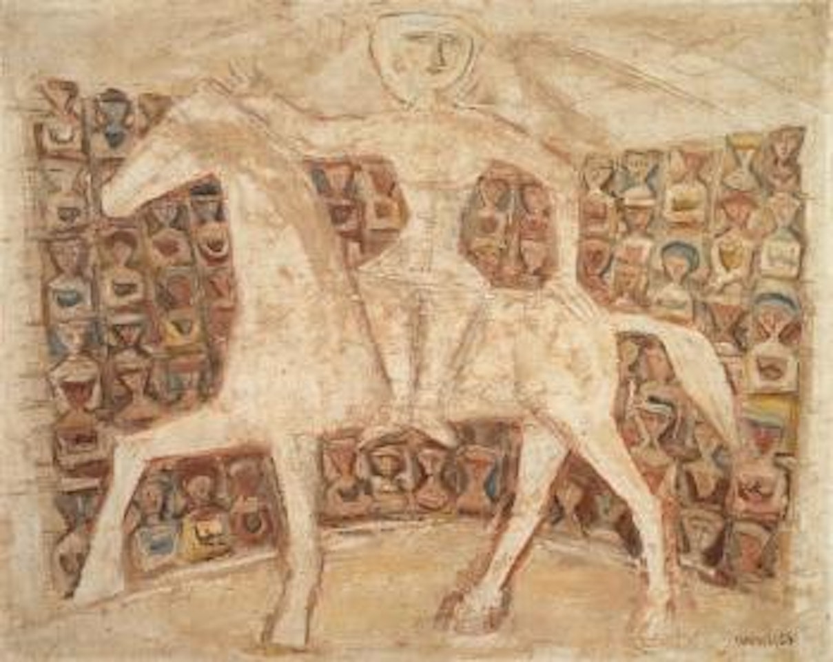 Cavallerizza by Massimo Campigli