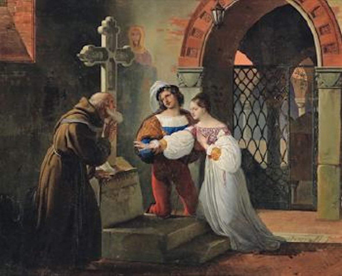 The marriage of Romeo and Juliet by Francesco Hayez