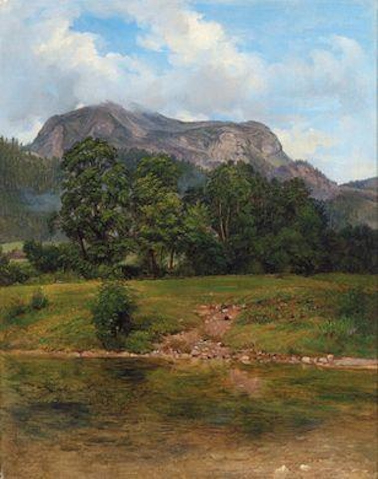 The sandling at Altaussee by Ferdinand Georg Waldmüller