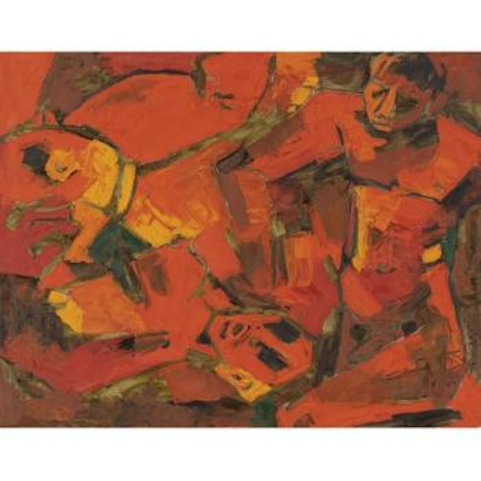 Untitled by M.F. Husain