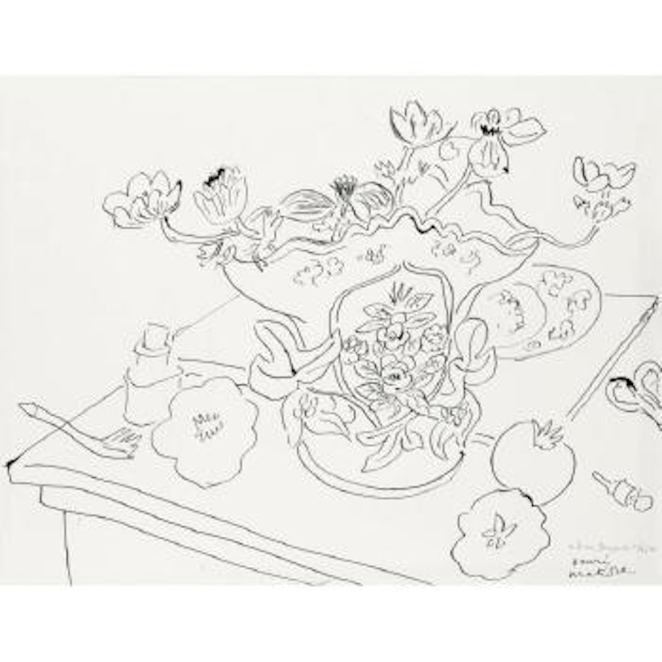 Nature Morte Aux Fleurs by Henri Matisse