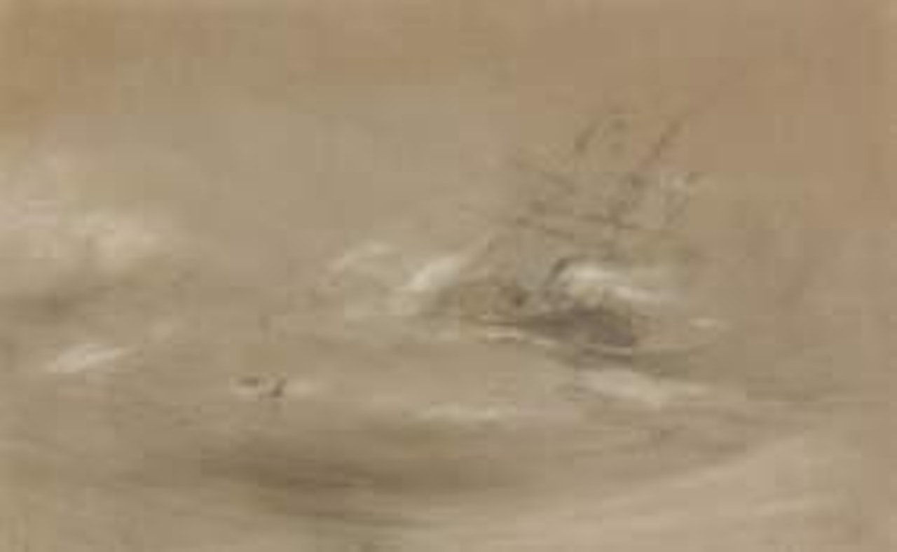 Voilier dans la tempête by Ivan Konstantinovich Aivazovsky