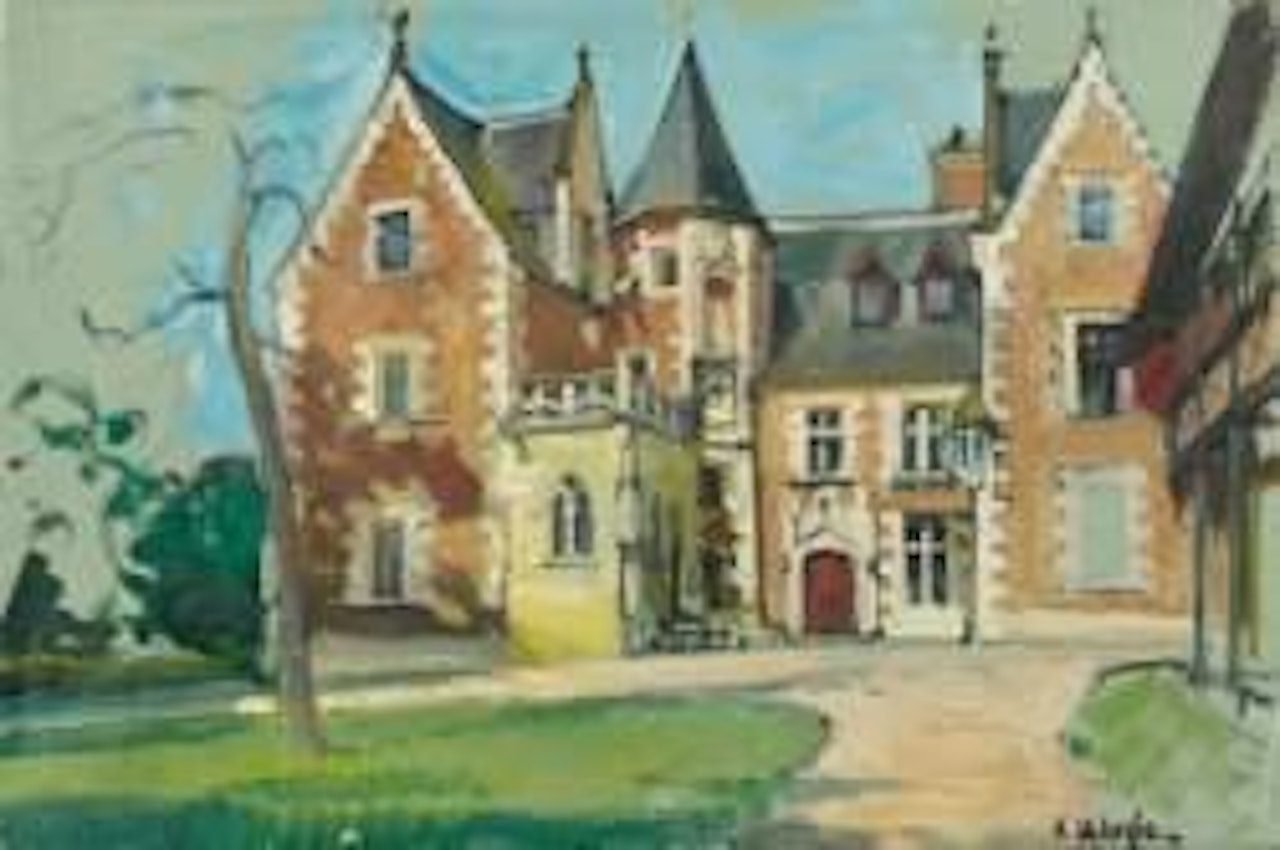 L'entrée du château by Constantin Kluge