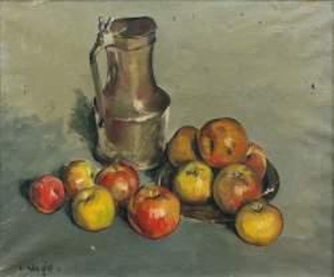 Nature morte aux pêches by Constantin Kluge
