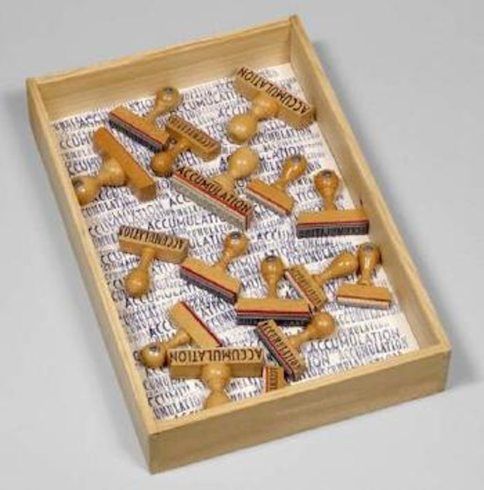 Accumulation de Tampons Encreurs by Arman