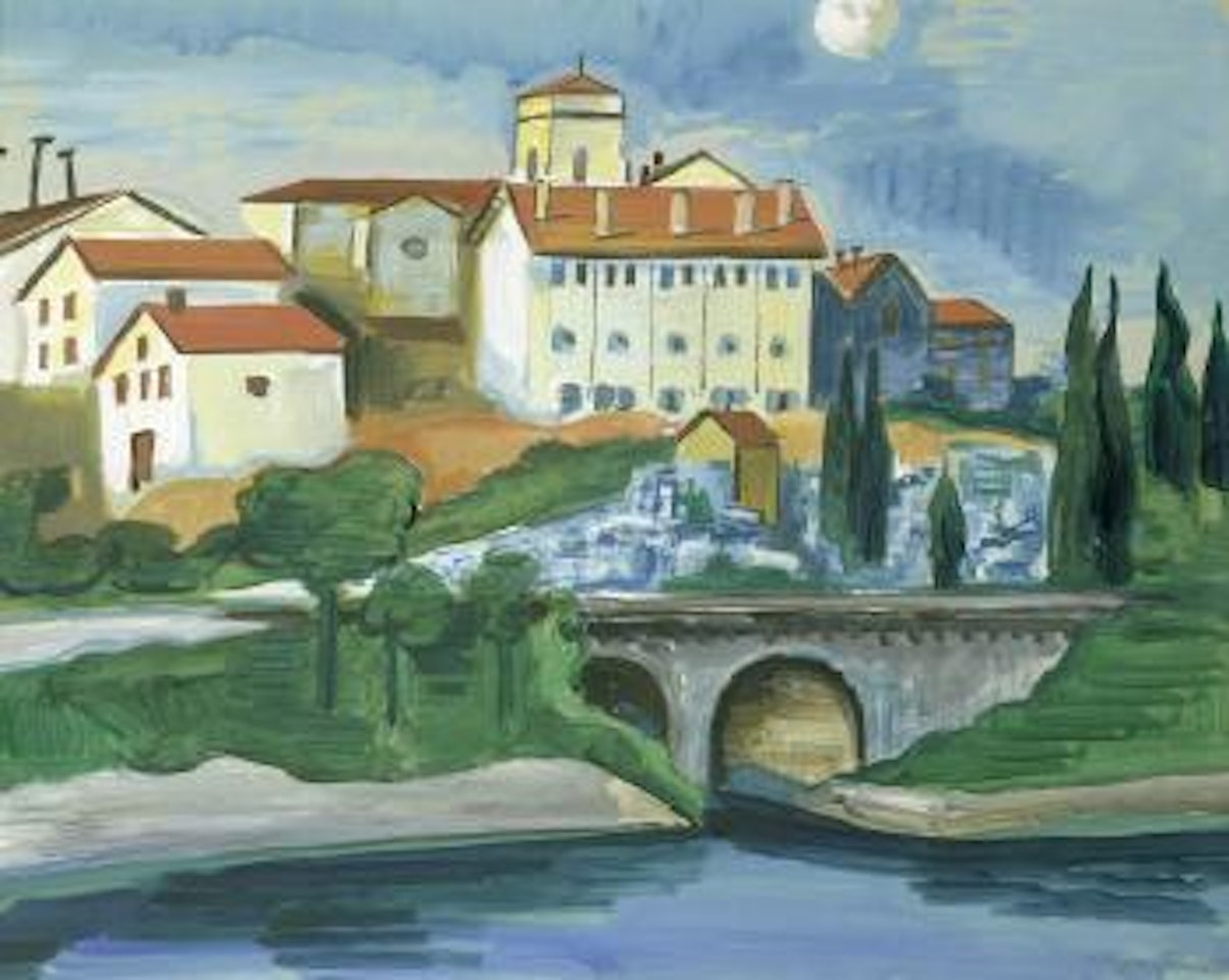 Saint-Vincent in Hendaye by Max Pechstein