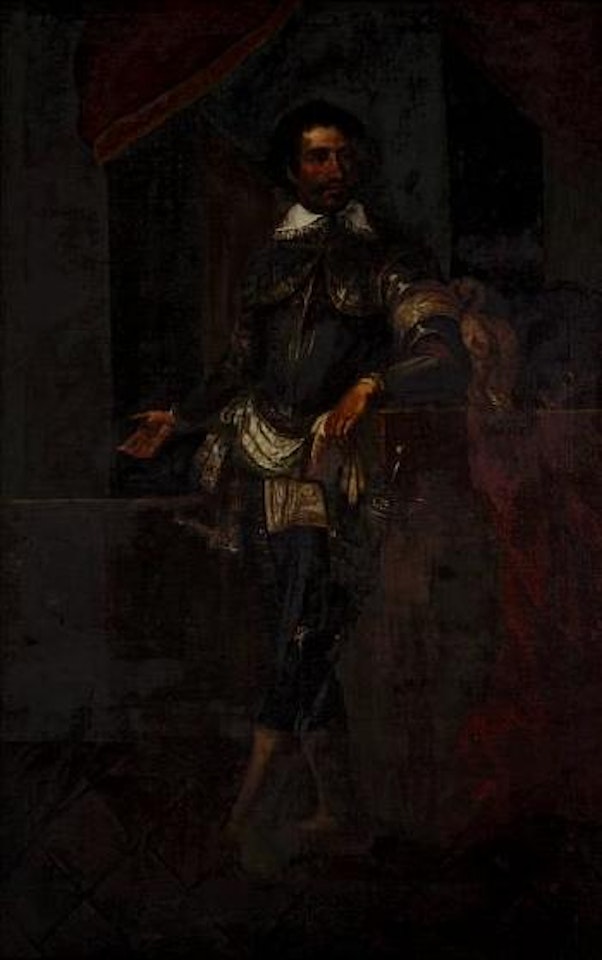 A portrait of a Genoese nobleman, full-length by Italian School