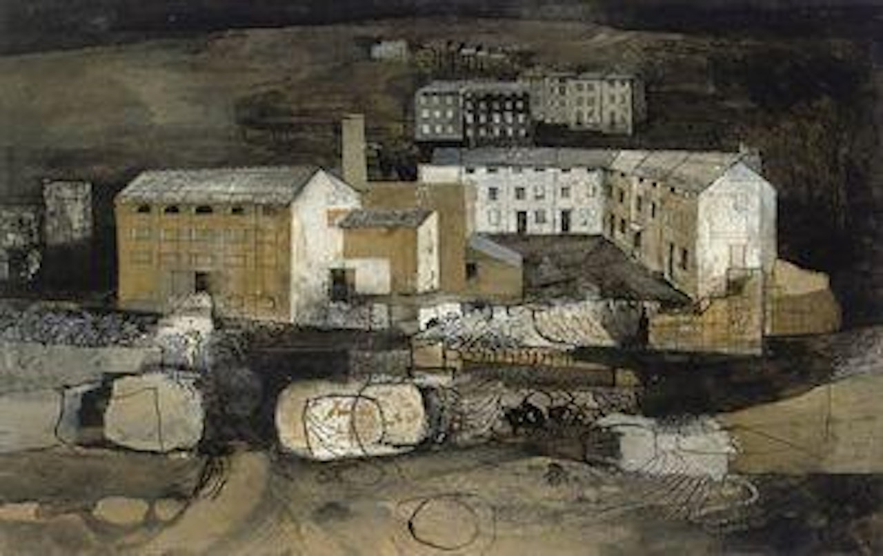 Industrial Landscape III, Morton Mill by Keith Vaughan