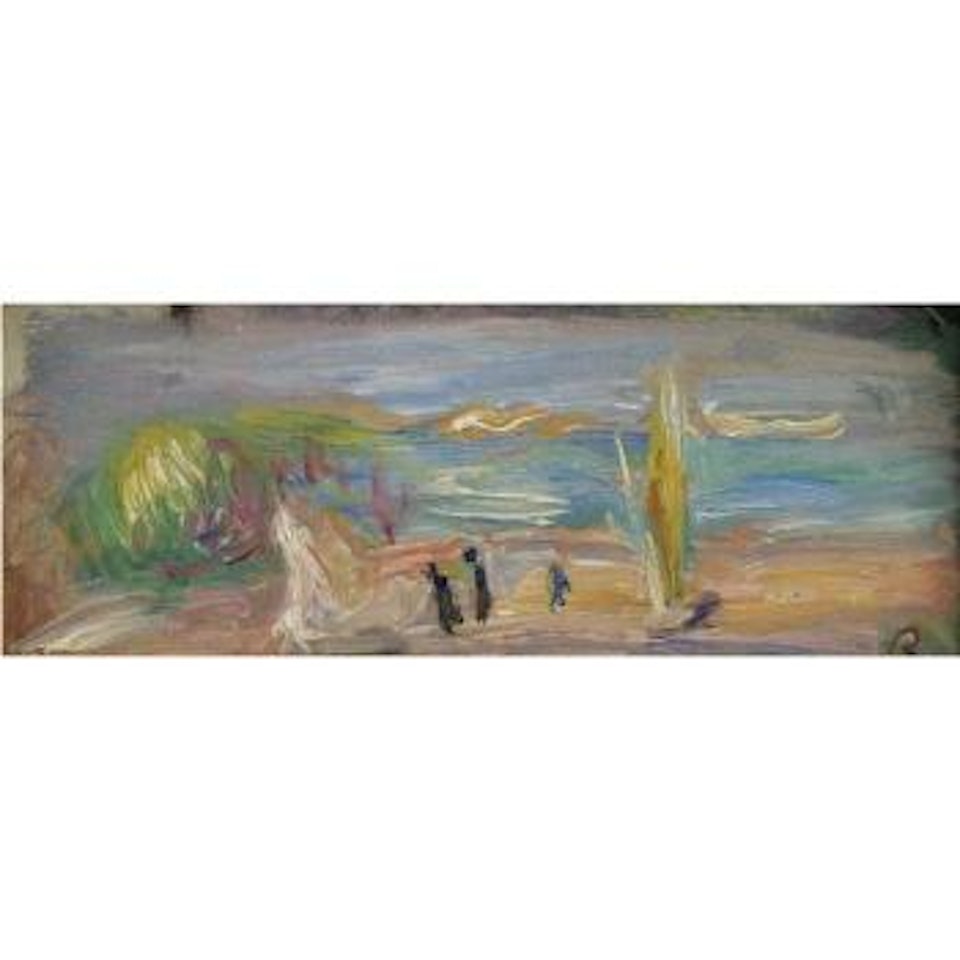 Paysage Bord De Mer by Pierre-Auguste Renoir