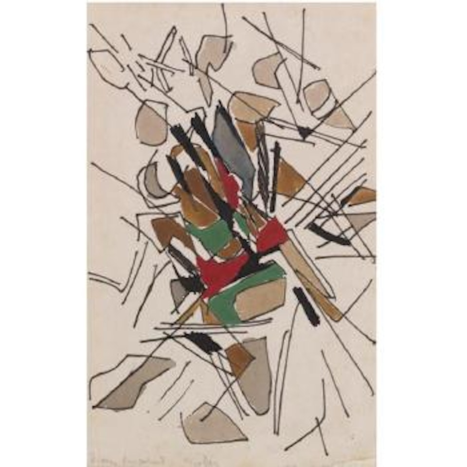 Composition by Nicolas de Staël