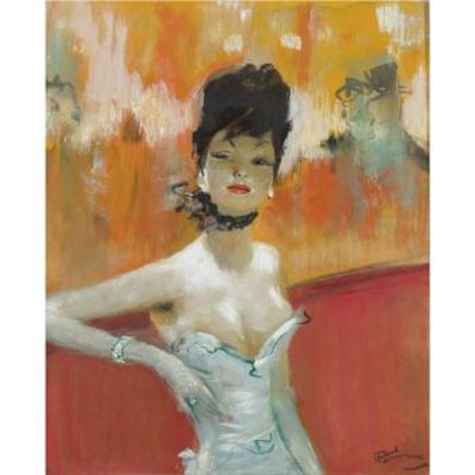 Au Promenoir by Jean Gabriel Domergue