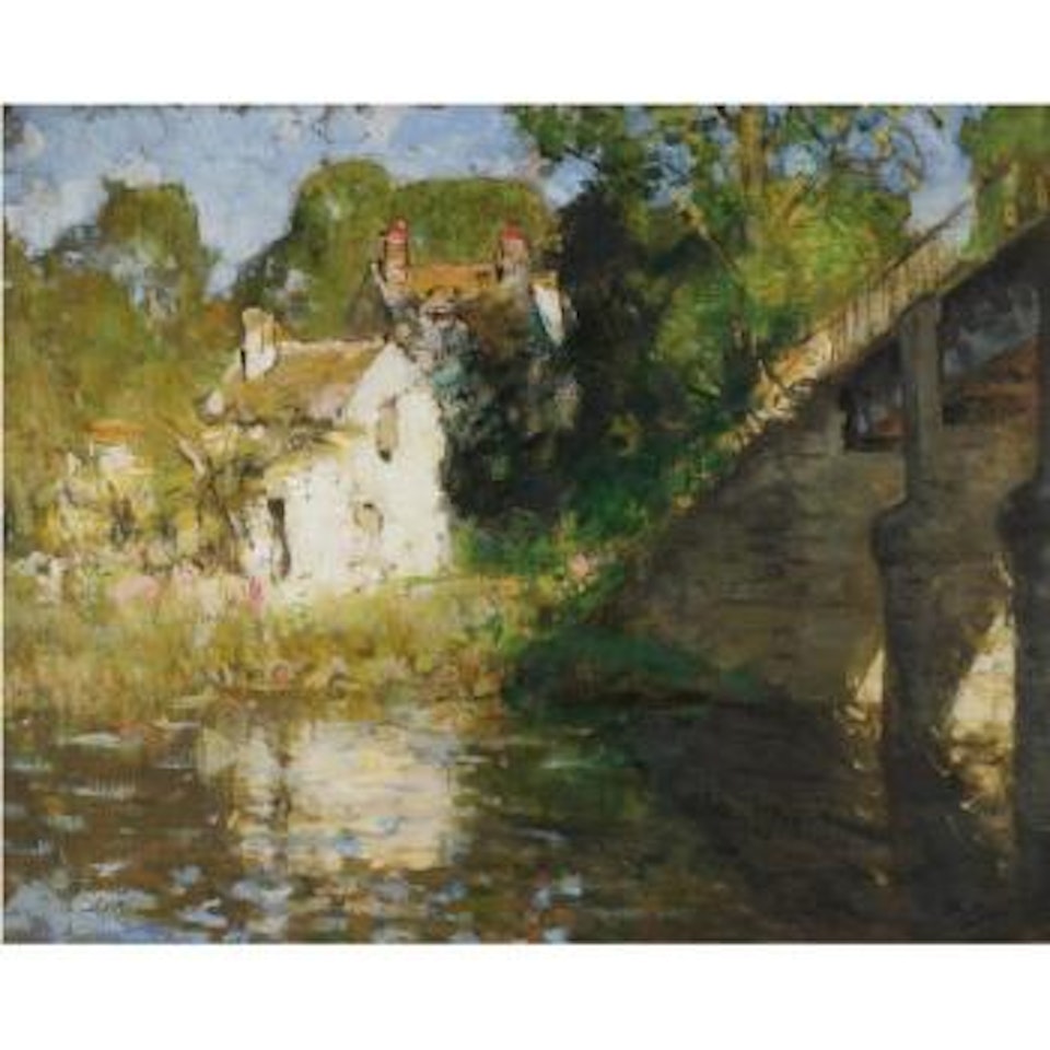 Le Pont by Pierre Eugène Montezin