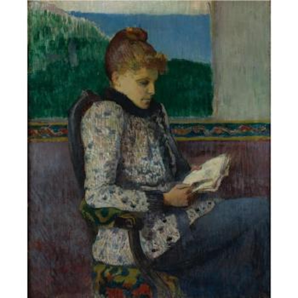 Lecture À La Fenêtre by Henry Moret