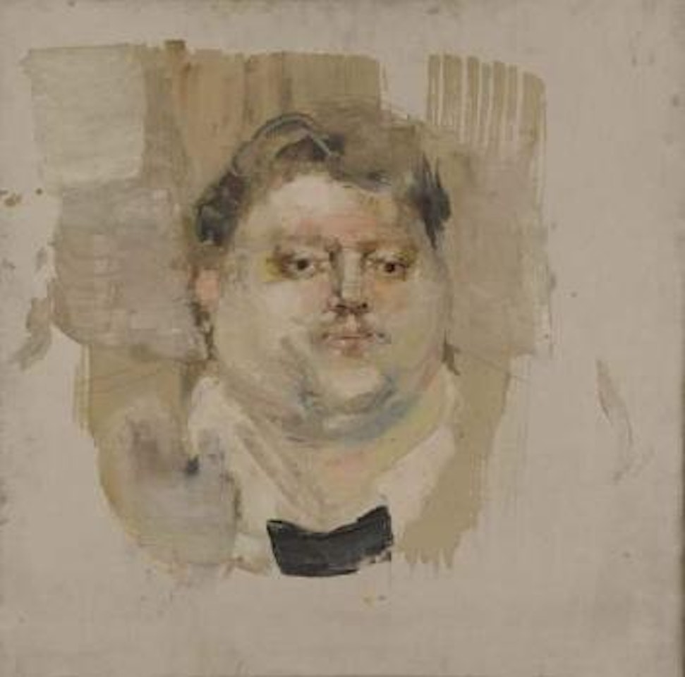Portrait de Daniel Anselme by Paul Rebeyrolle