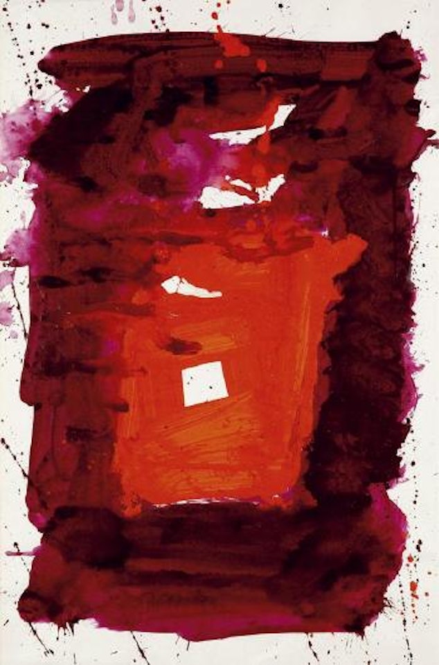 Sans titre, SF86-807 by Sam Francis