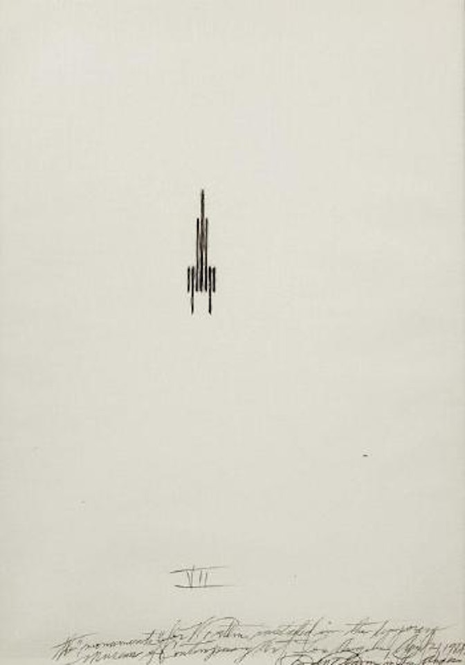 Monument for V. Tatlin VII by Dan Flavin