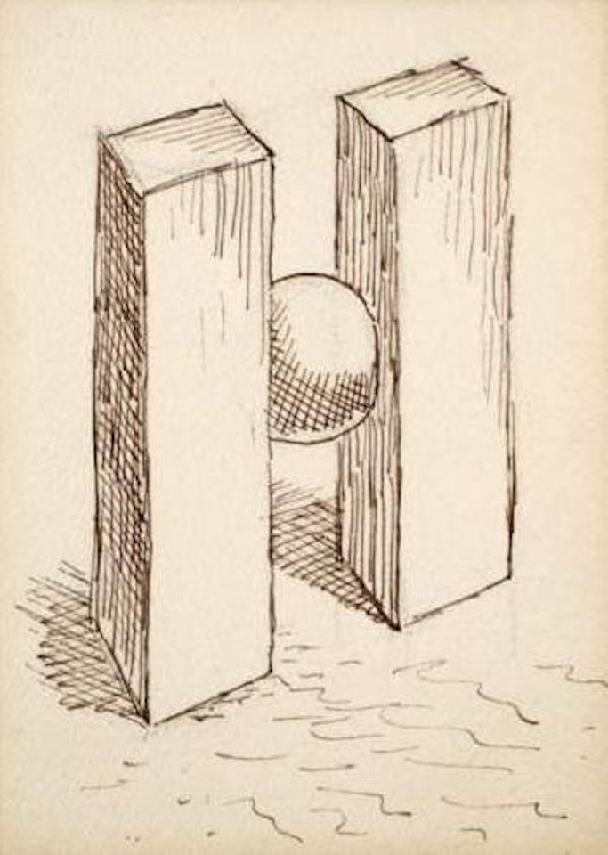 "H" by Man Ray