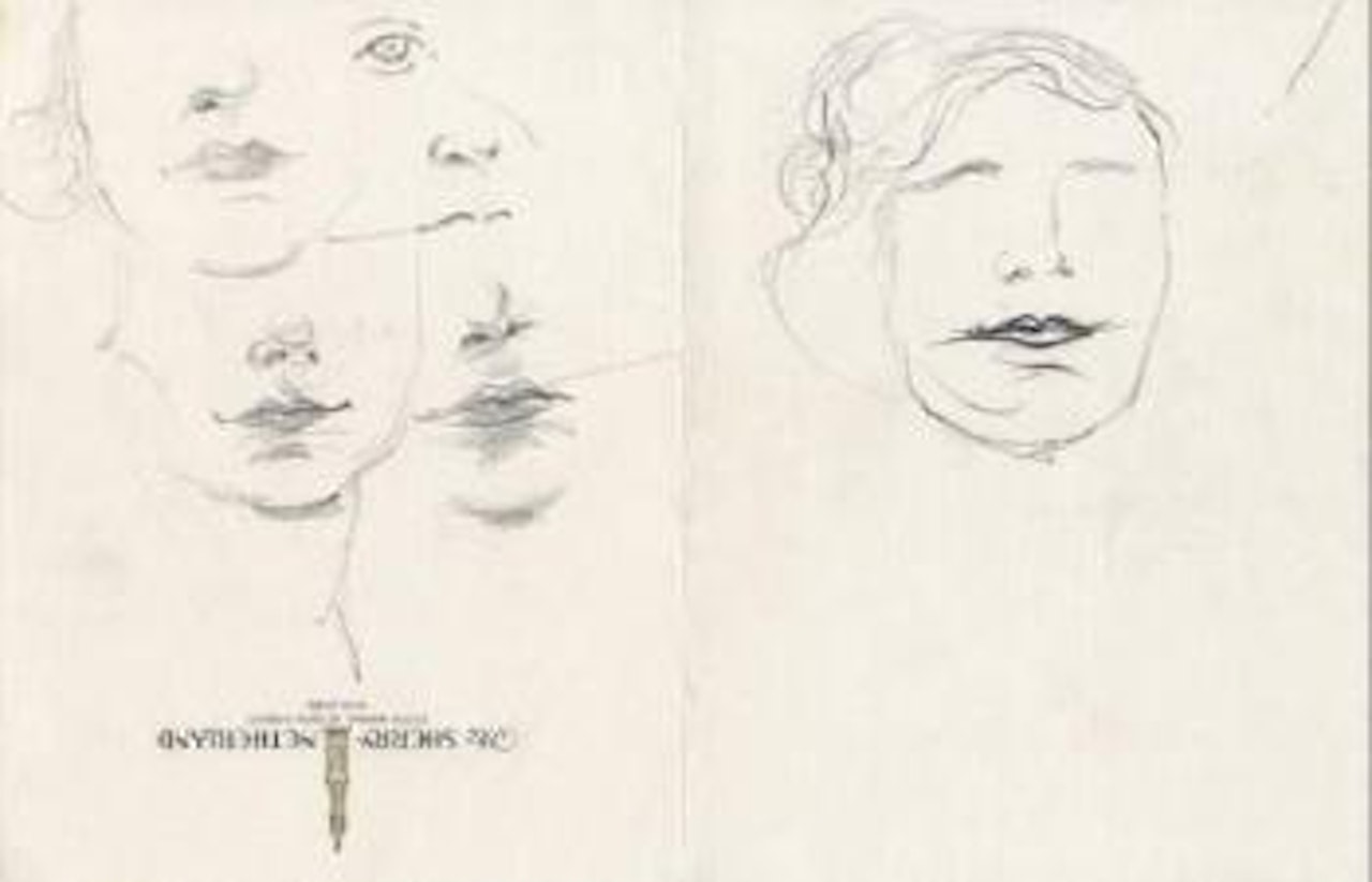 Tete de Femme, Etude pour le Portrait d'une Inconnue by Salvador Dali