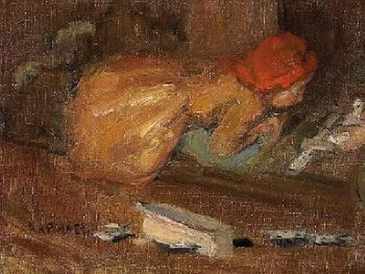 Afternoon rest by Joseph Raphael