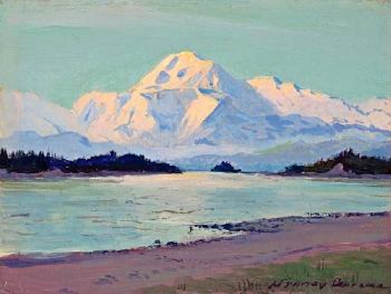 Mt. McKinley by Sydney Mortimer Laurence