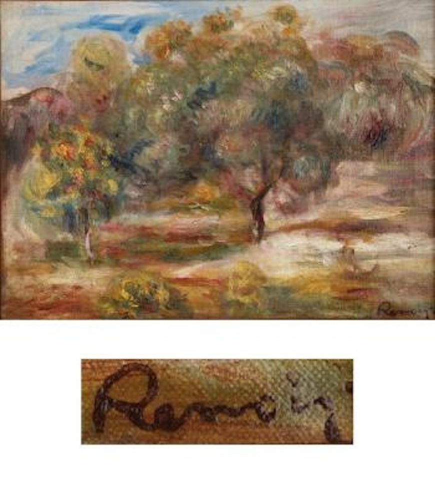 Paysage by Pierre-Auguste Renoir