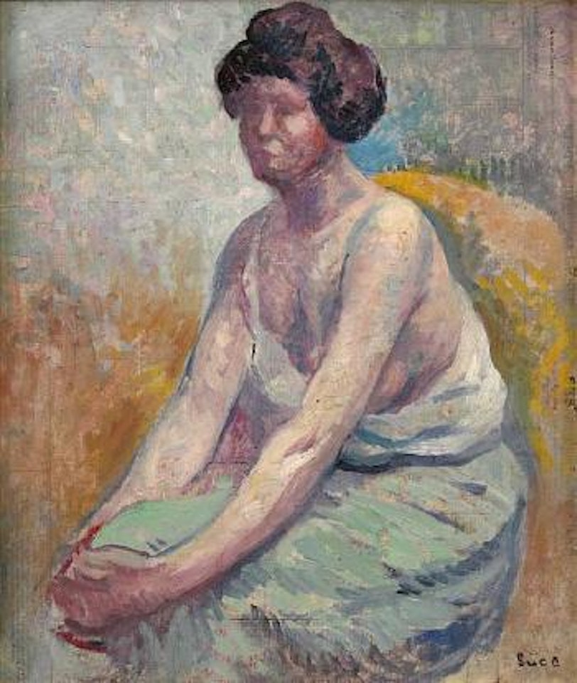 Portrait d'Ambrosine by Maximilien Luce