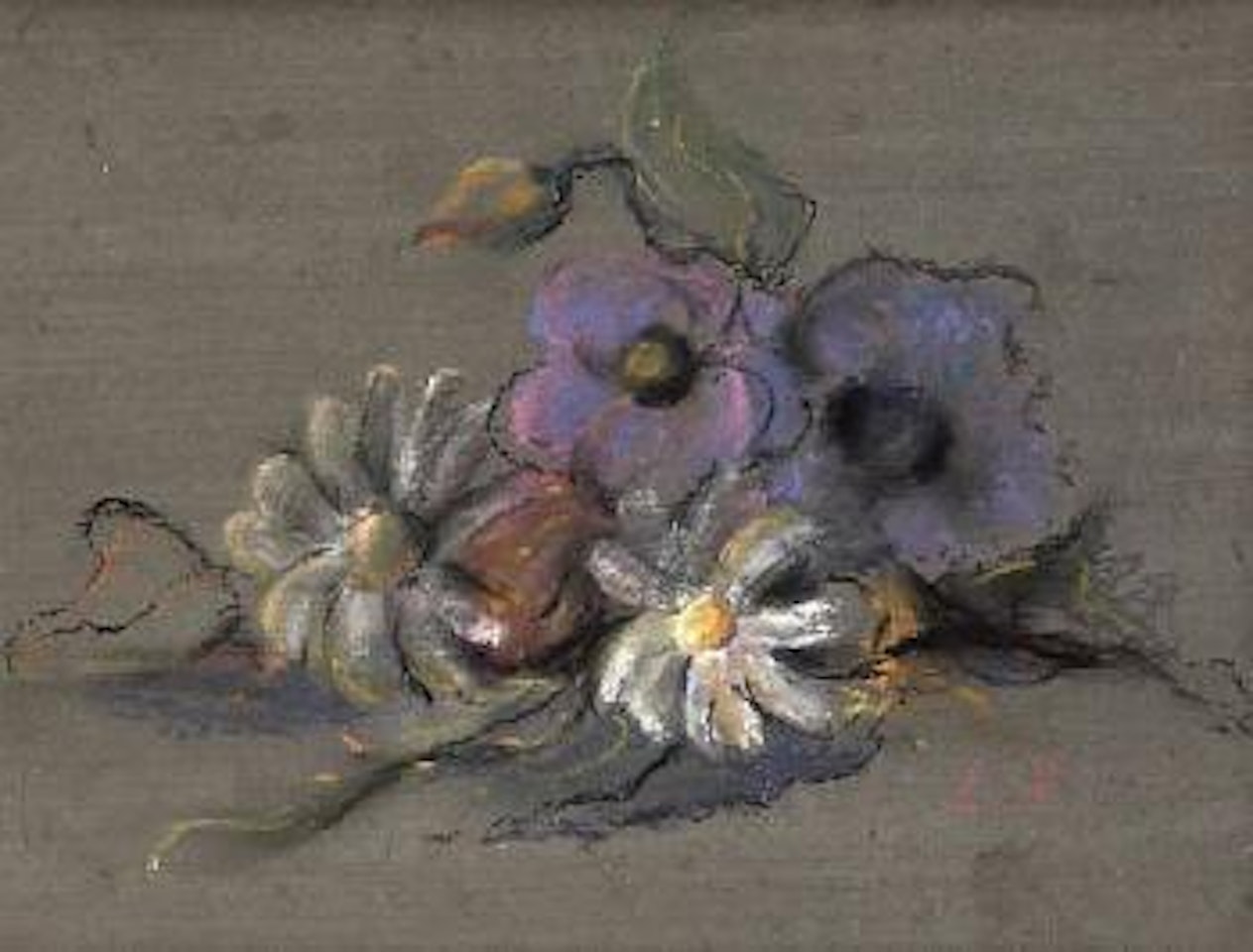 Les fleurs by Édouard Vuillard