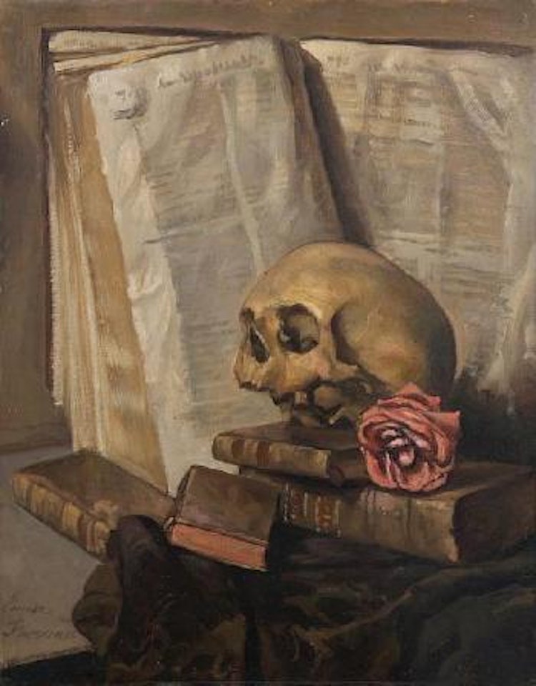 Momento mori by Emile Bernard