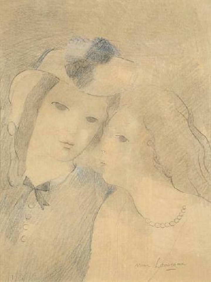 Deux filles by Marie Laurencin