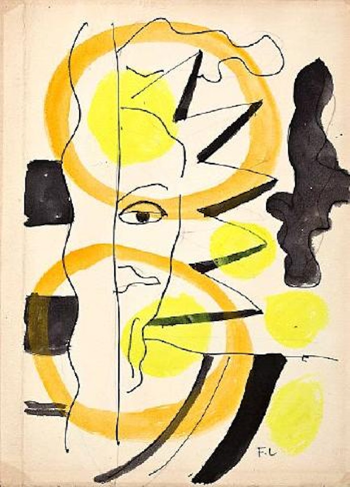 Armoirie pour une arrive by Fernand Leger