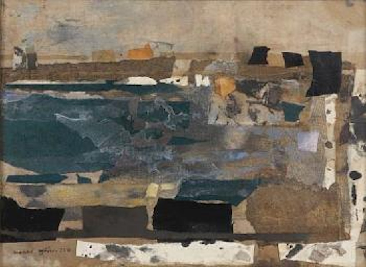 Harbour / Flood tide by Michael Ayrton