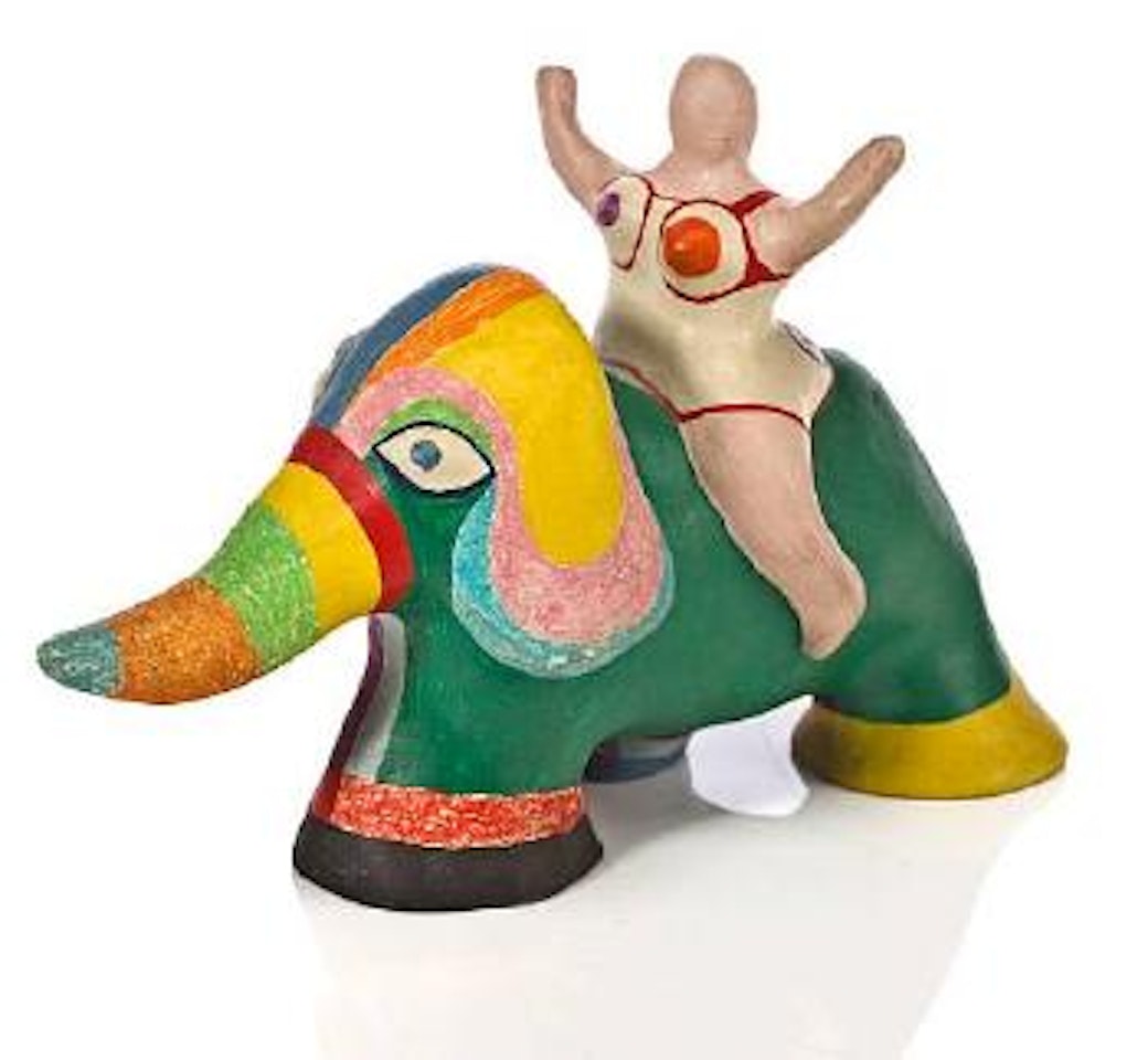 Nana on an elephant by Niki de Saint Phalle
