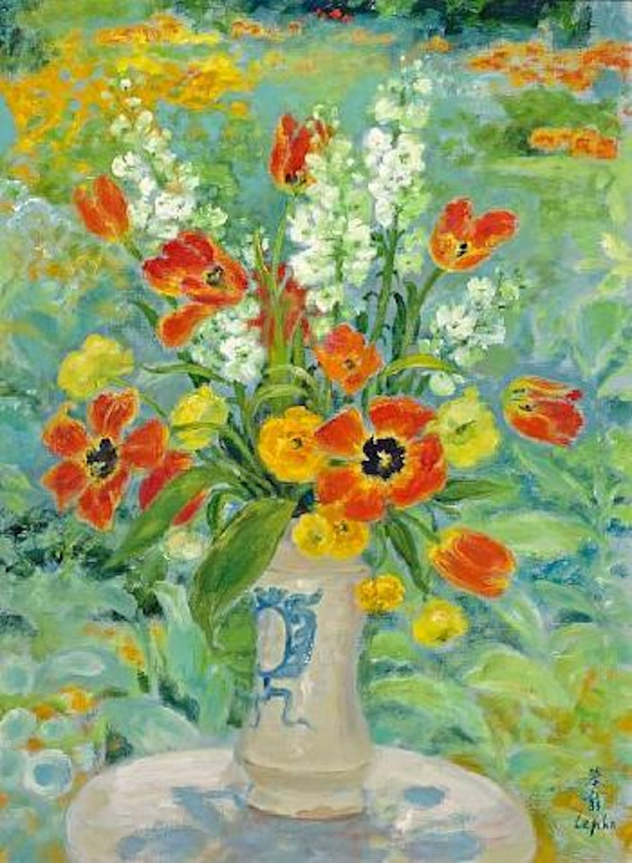Les tulipes et les gérofles by Le Pho