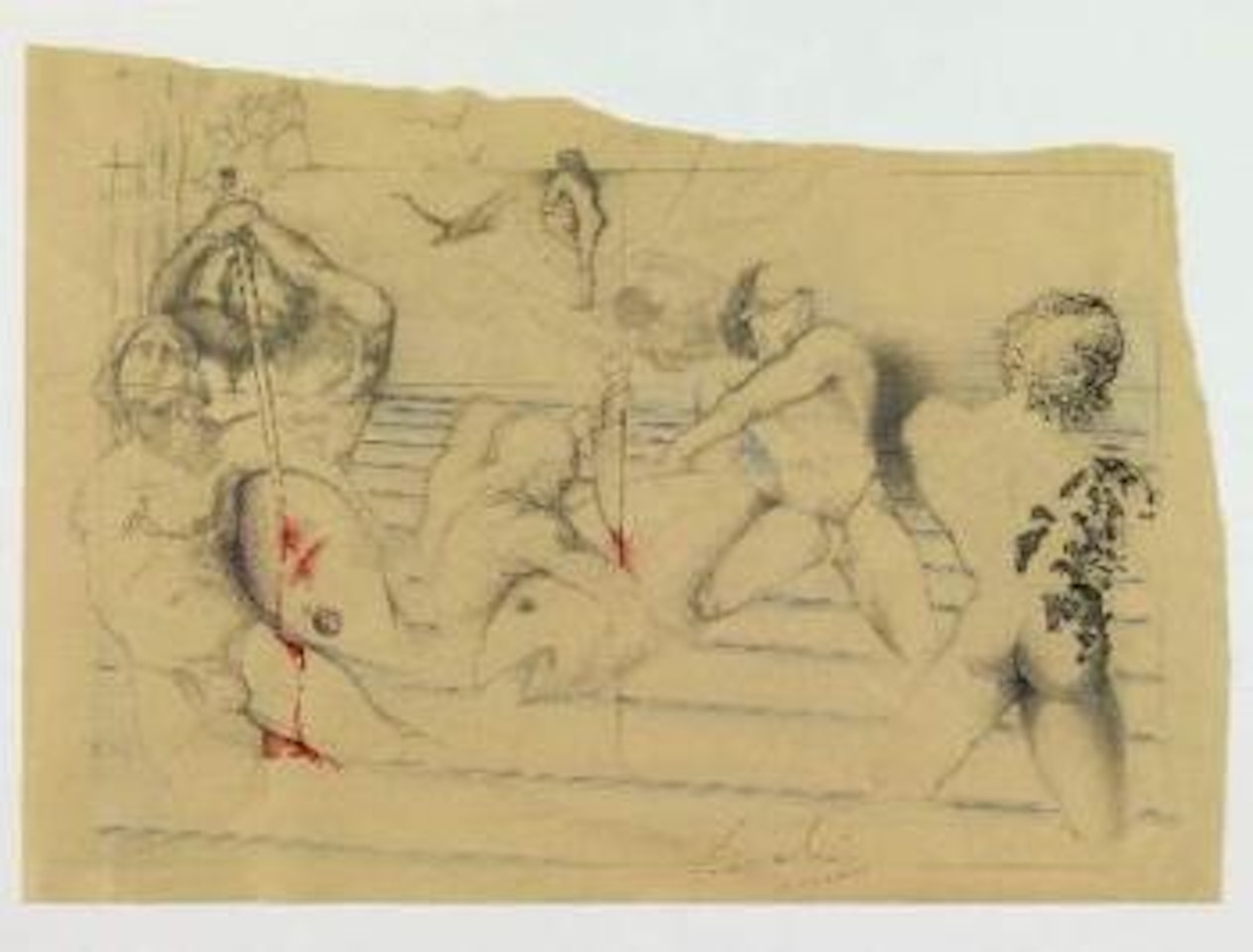 La peche au thon by Salvador Dali
