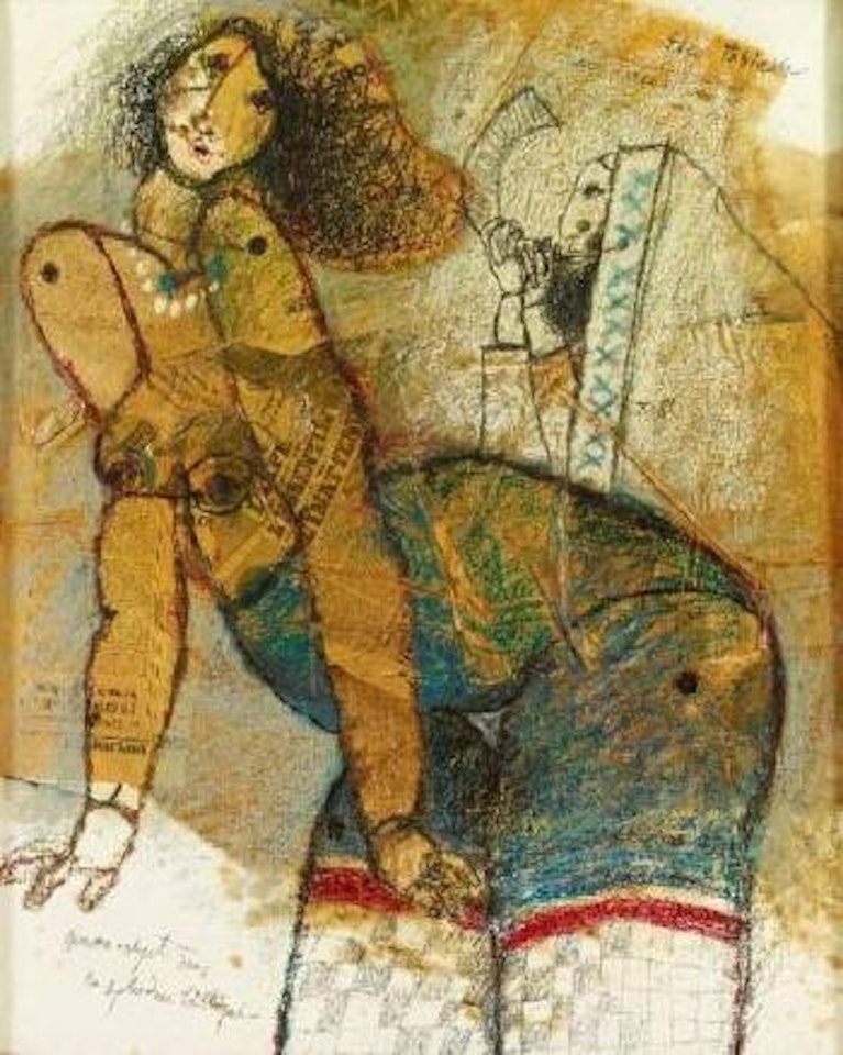 Femme-objet dans la splendeur biblique by Théo Tobiasse