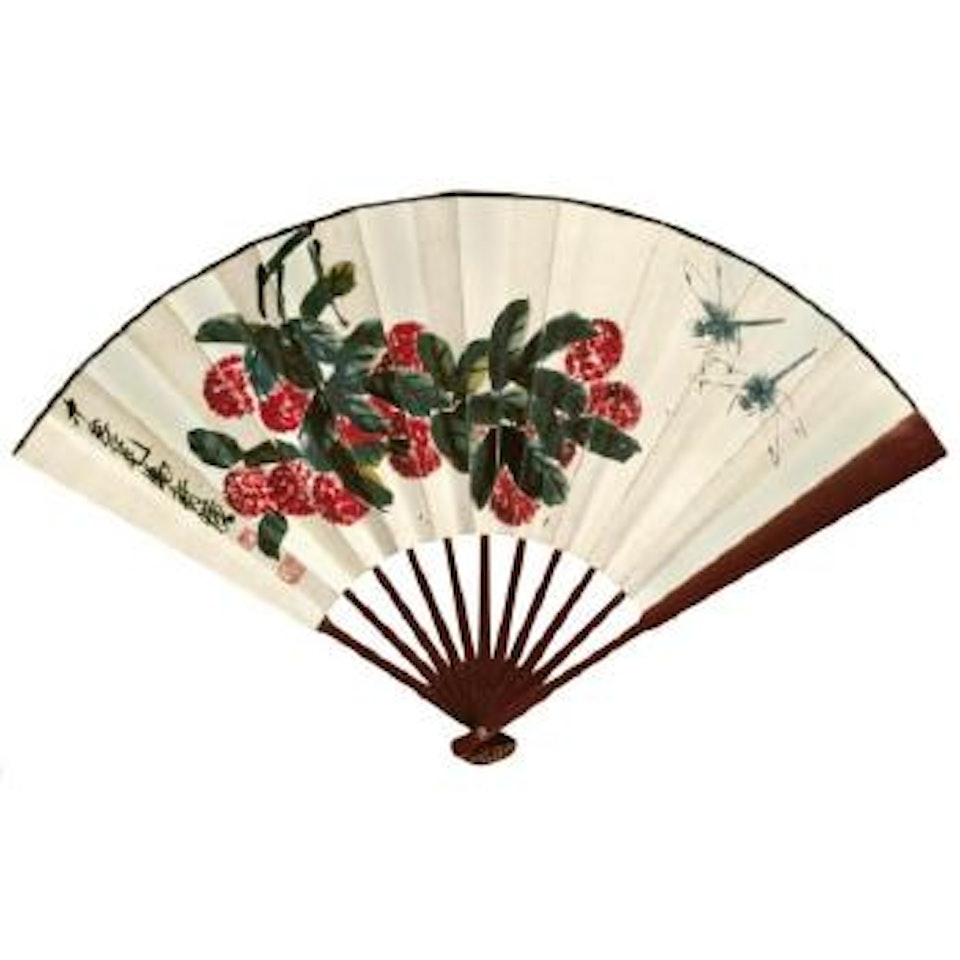 Lychee And Dragonflies by Qi Baishi